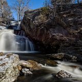 Chapman Falls at Devil's Hopyard State Park - East Haddam, CT