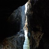 Ravine of Partnach in Garmisch-Partenkirchen, Bavaria, Germany