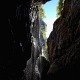 Ravine of Partnach in Garmisch-Partenkirchen, Bavaria, Germany