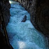 Ravine of Partnach in Garmisch-Partenkirchen, Bavaria, Germany