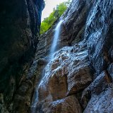 Ravine of Partnach in Garmisch-Partenkirchen, Bavaria, Germany